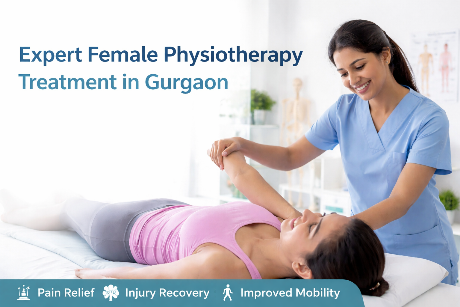 Female physiotherapy