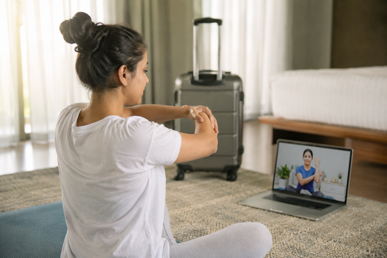 How Tele Physiotherapy in Gurgaon Helps Patients Continue Recovery During Travel and Busy Schedules